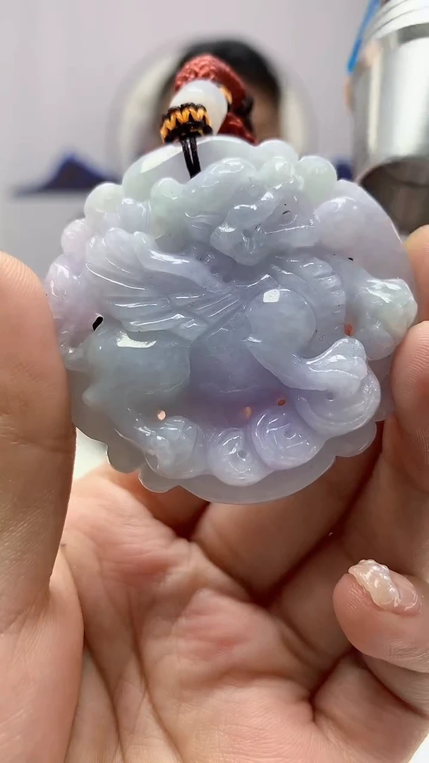 【闪购商品】定制翡翠未镶嵌4969ms-毛货267麒麟