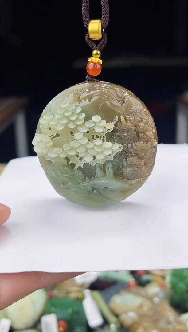 颈饰未镶嵌和田玉1