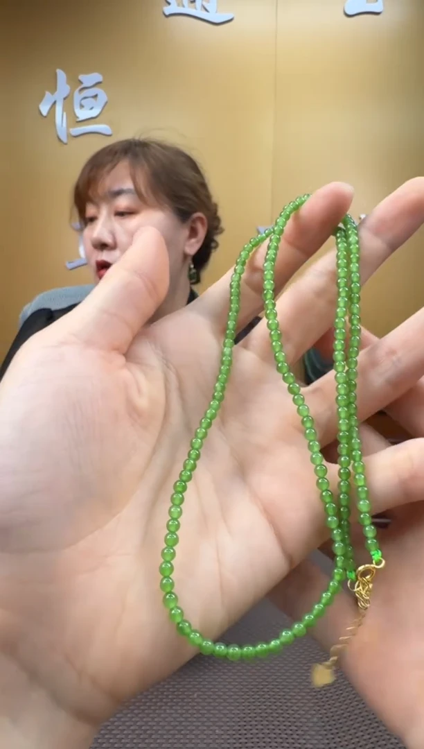 和田玉未镶嵌颈饰项链3+