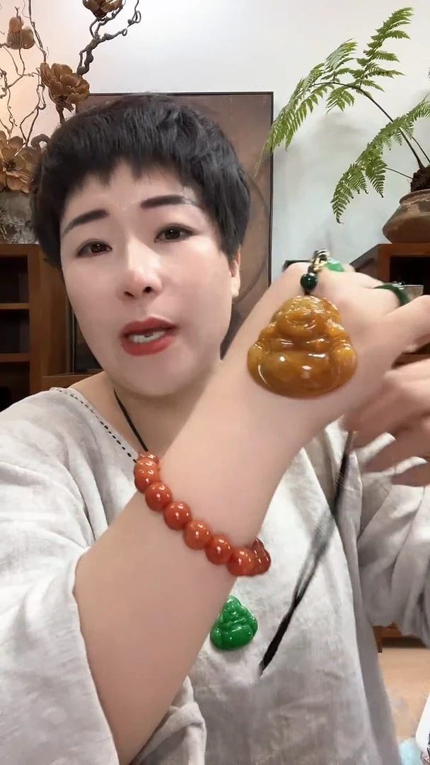 吊坠(赠链)合金翡翠224