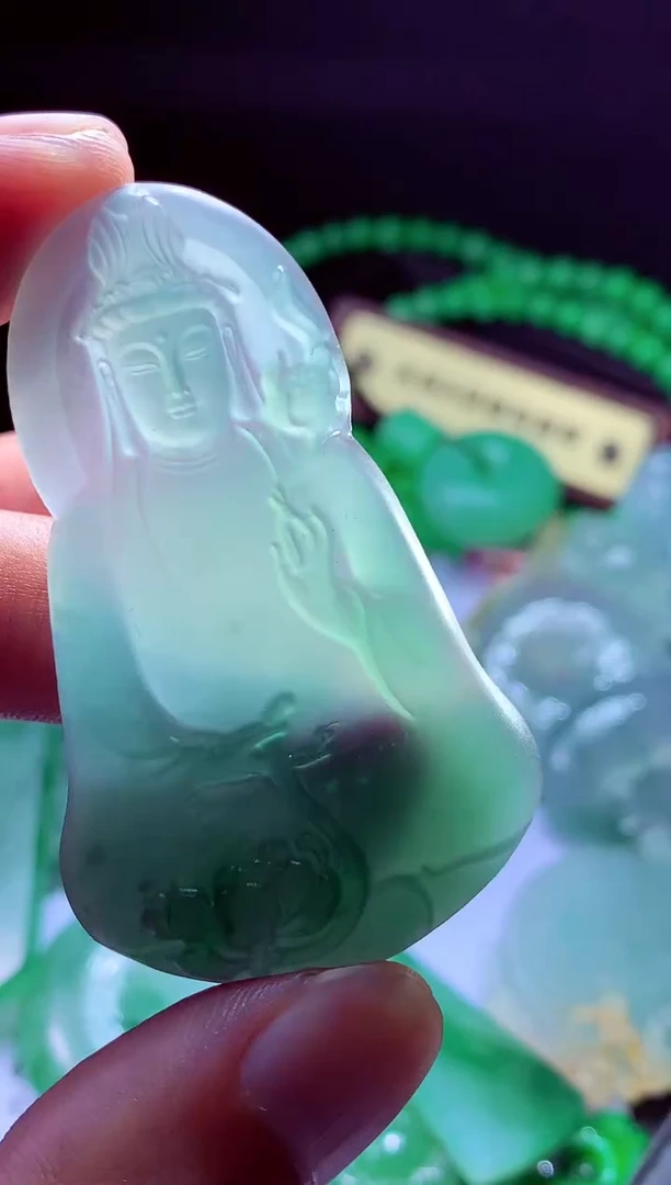 未镶嵌定制翡翠荪*#翡翠毛货定制
