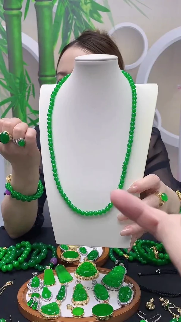 项链未镶嵌翡翠D09