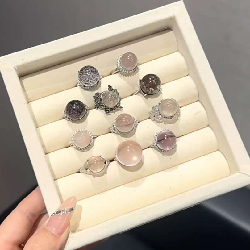 【欧欧耶地下宝藏】高奢水晶宝石盲盒戒指 拍1拆3选2（糕糕补贴版）