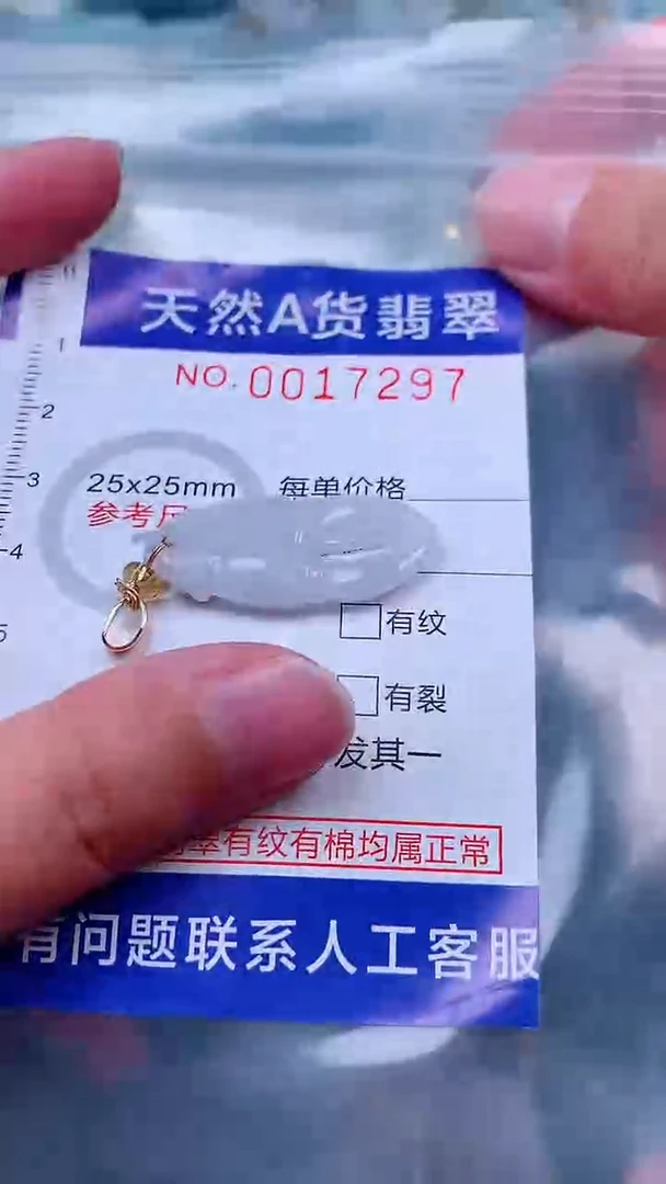 吊坠(不含链)未镶嵌翡翠1