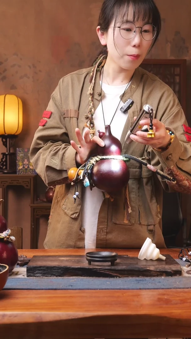 【闪购商品】59号精品大漆葫芦防腐防渗装水茶酒