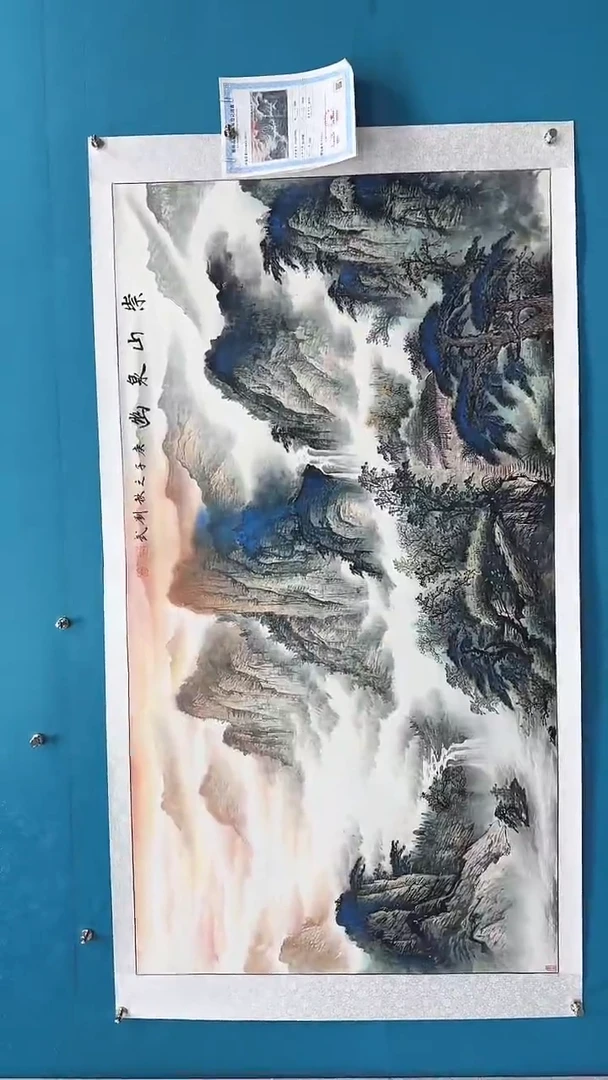 国画瀚美艺术刘武手绘-国画36