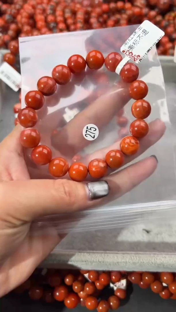 未镶嵌手串南红玛瑙1