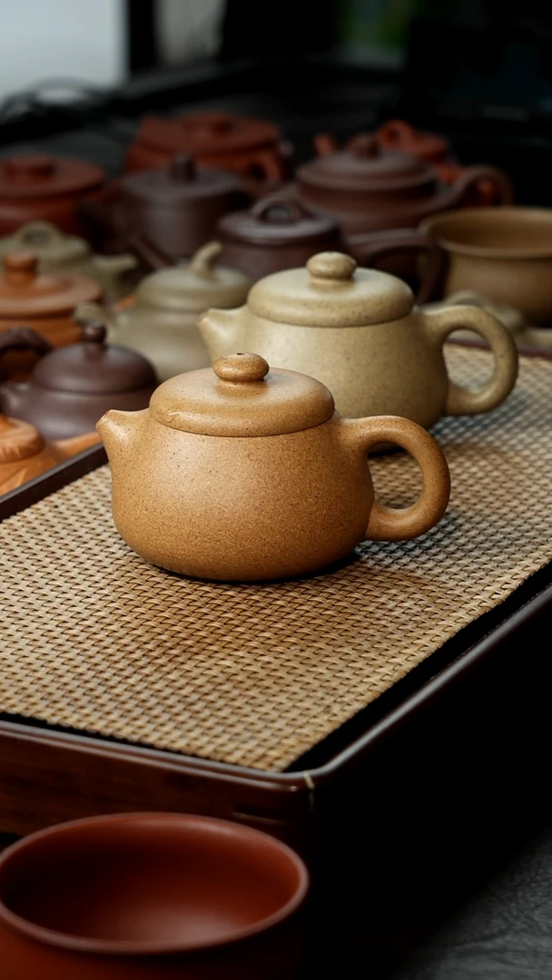 【闪购商品】紫砂茶壶大彬文旦紫砂壶花块