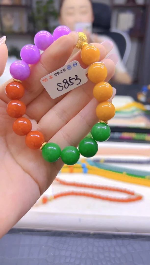 未镶嵌手链翡翠DIY款S853