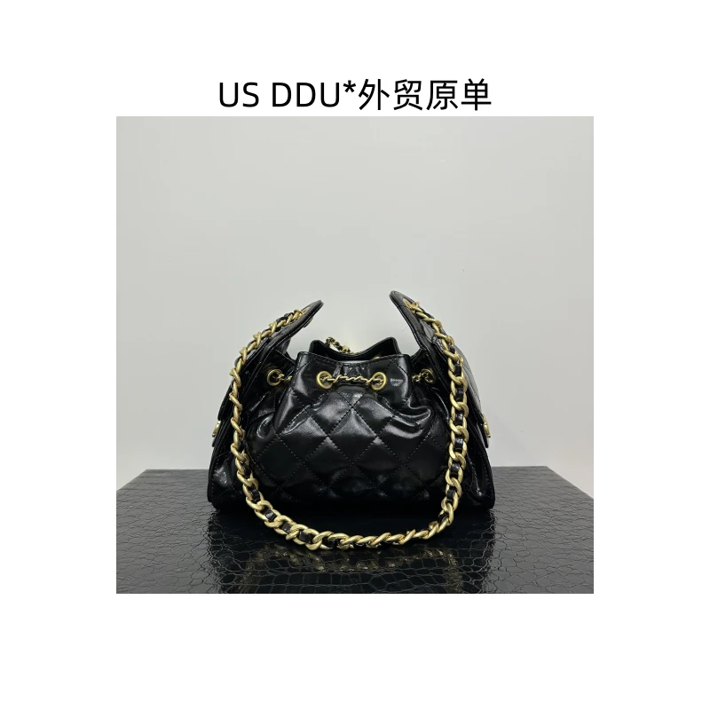 A93 黑色小号25bag手提单肩女包9019/F002