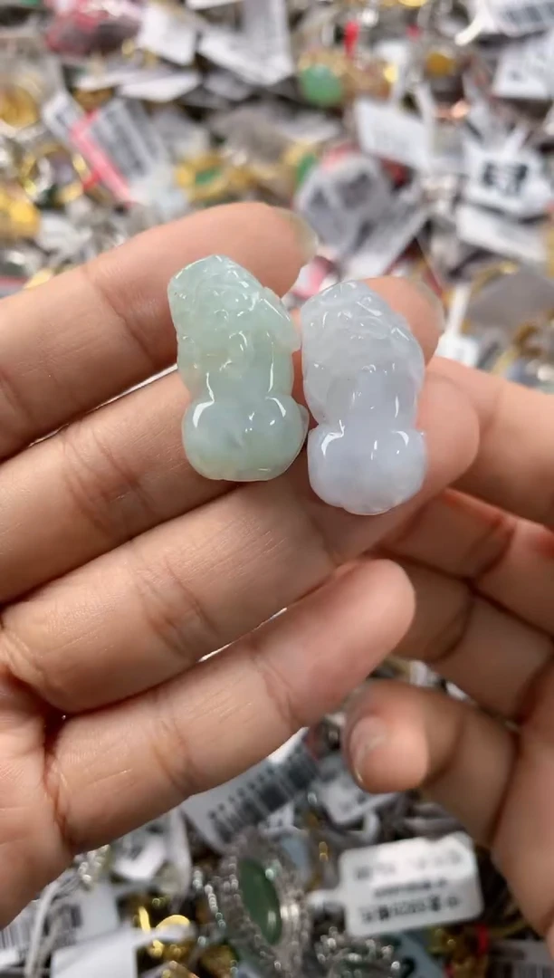 未镶嵌戒指翡翠777---3