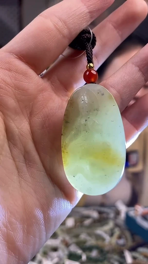 颈饰未镶嵌和田玉拍一发一