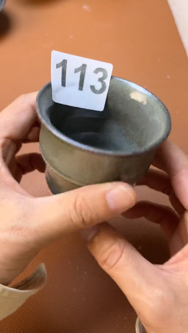 茶盏全手工柴烧建盏113