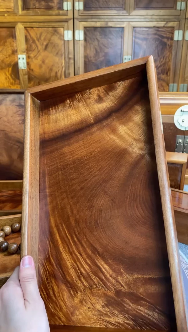 【闪购商品】金丝楠拆房老料紫金面板文盘