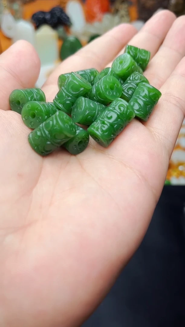 【闪购商品】和田玉颈饰未镶嵌桶珠多样性拍一发一01