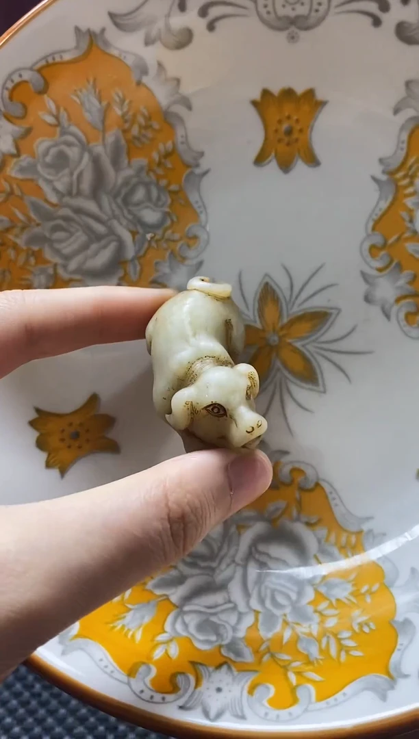 瓷片瓷片 瓷器 摆件 1个