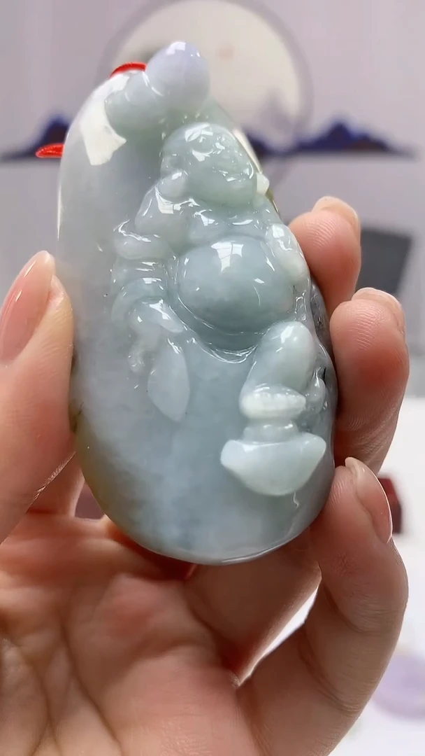 【闪购商品】定制翡翠未镶嵌4812ms-毛货157佛公