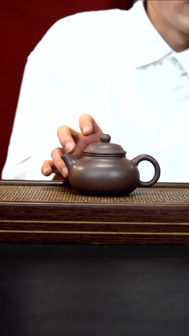 茶壶紫砂JF粗砂桃花泥 容天