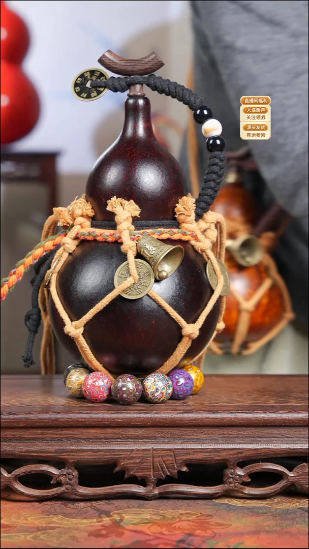 WH048网兜款葫芦不包手串