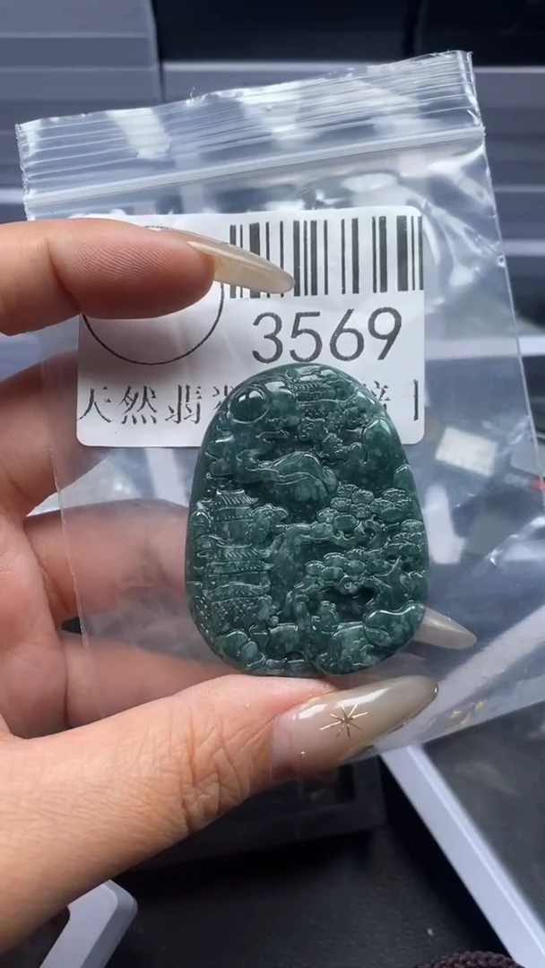颈饰未镶嵌翡翠3569