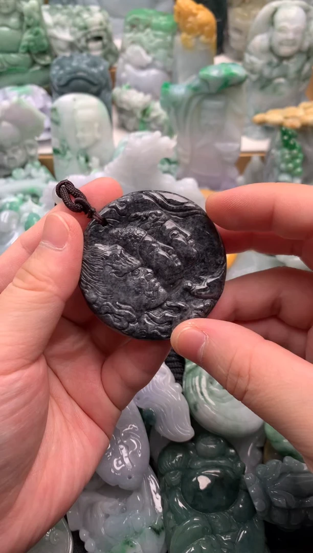 吊坠(不含链)未镶嵌翡翠1