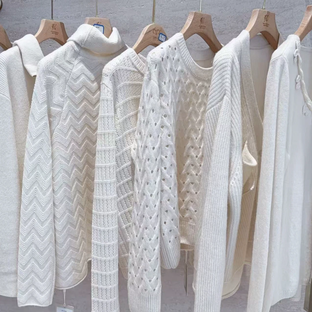 新品合集100%山羊绒衫