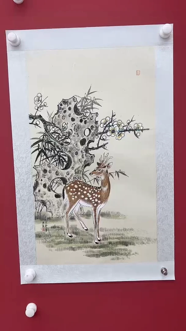 国画唐丽国画作品23