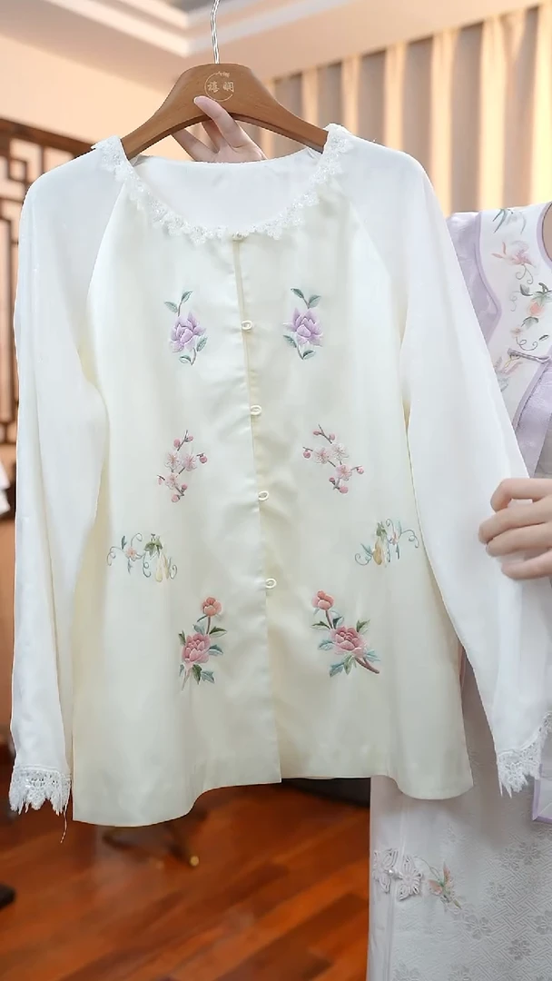 刺绣桑蚕丝非遗苏绣服饰