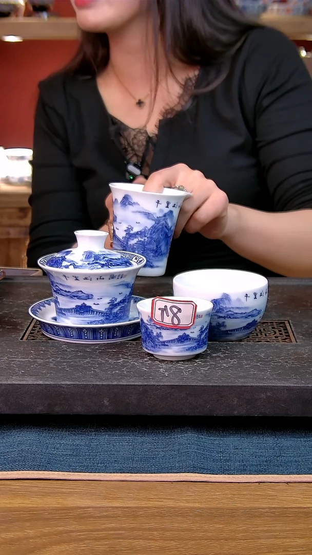 简装家用款11件套 老陶泥开片纹陶瓷茶具