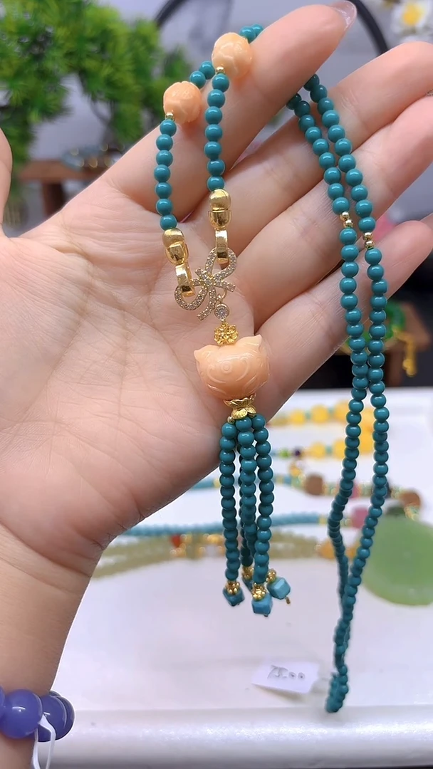 玛瑙/玉髓颈饰未镶嵌X723