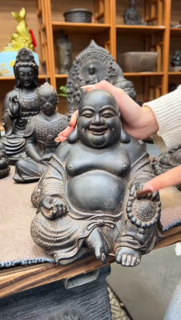 陶土【火山泥】大肚佛