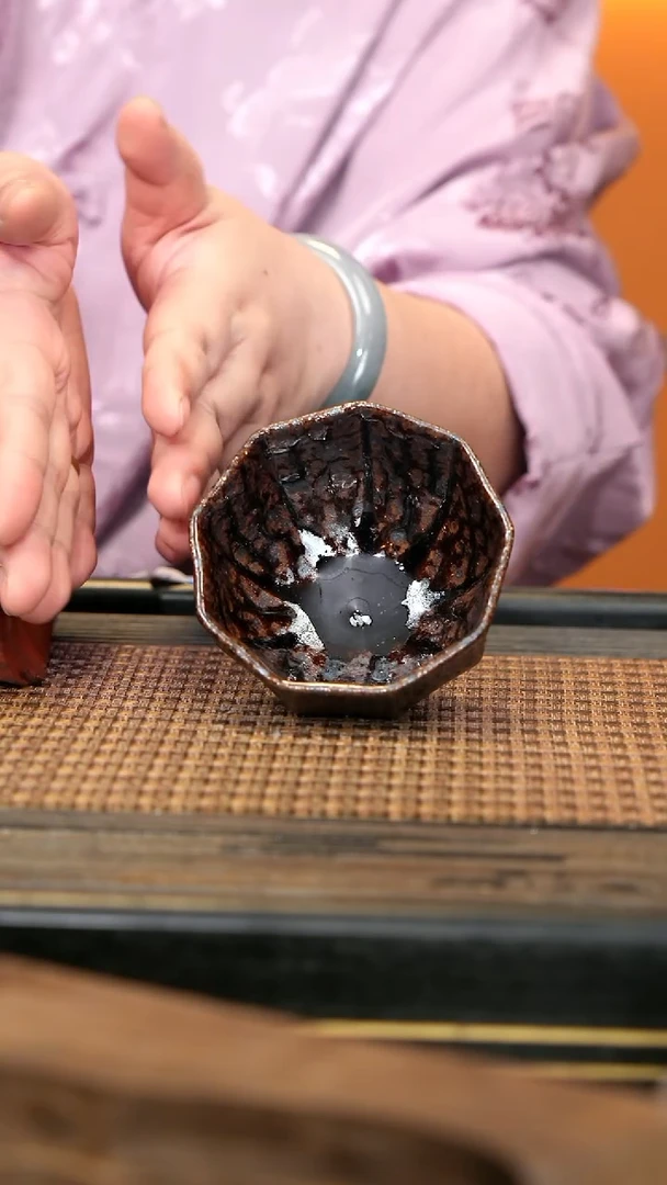 紫砂公道杯GFY3宜兴紫砂《崖柏烧·八方杯》