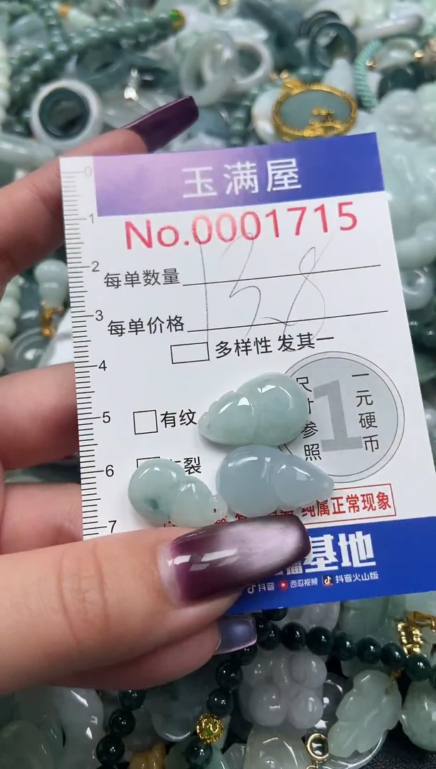 颈饰未镶嵌翡翠1715
