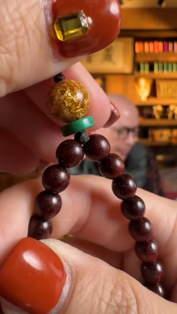 【闪购商品】檀香紫檀（小叶紫檀）秒杀孤品定制印度小叶单圈 卡6mm