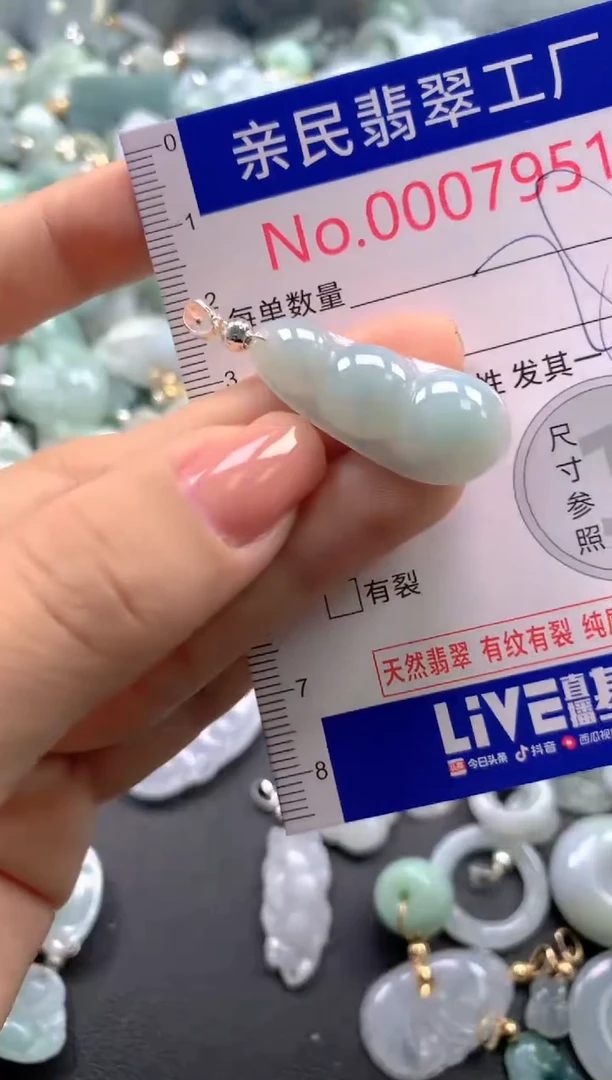 颈饰未镶嵌翡翠7951