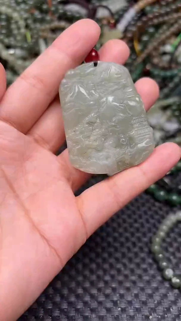 颈饰未镶嵌和田玉1