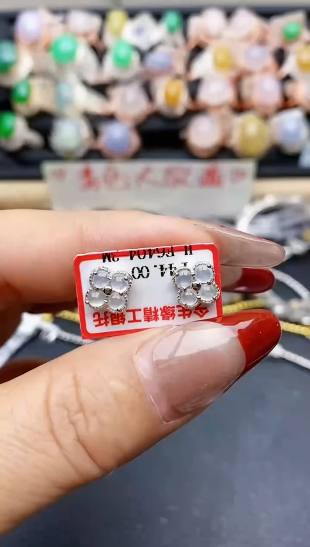 【闪购商品】翡翠戒指银S925镶嵌3120