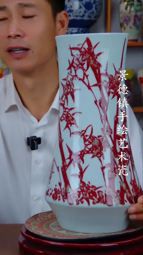 现代景德镇手工手绘陶瓷摆件33