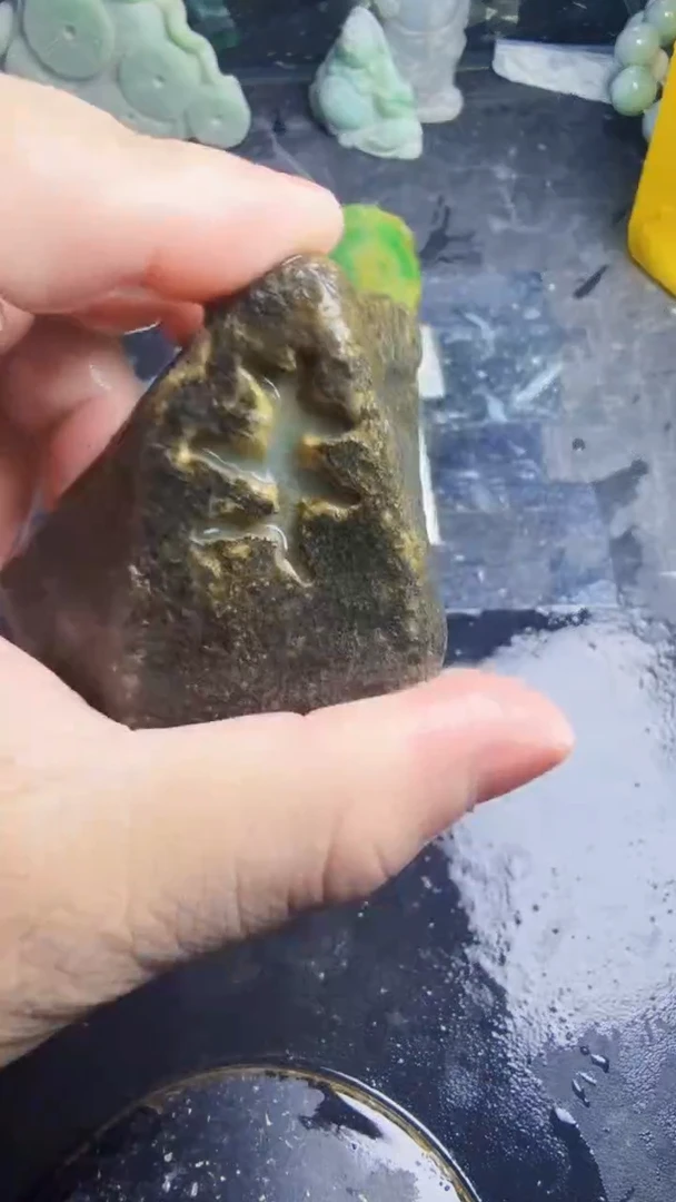 未镶嵌挂件翡翠天然翡翠086