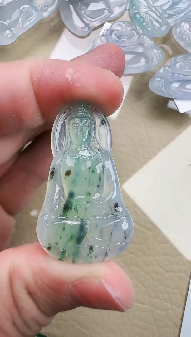 颈饰未镶嵌翡翠缅甸翡翠a货