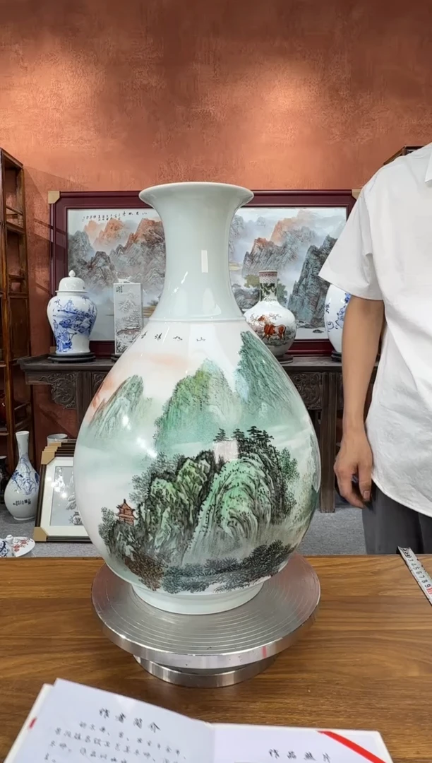 吴义松陶盟手工手绘陶瓷编码：