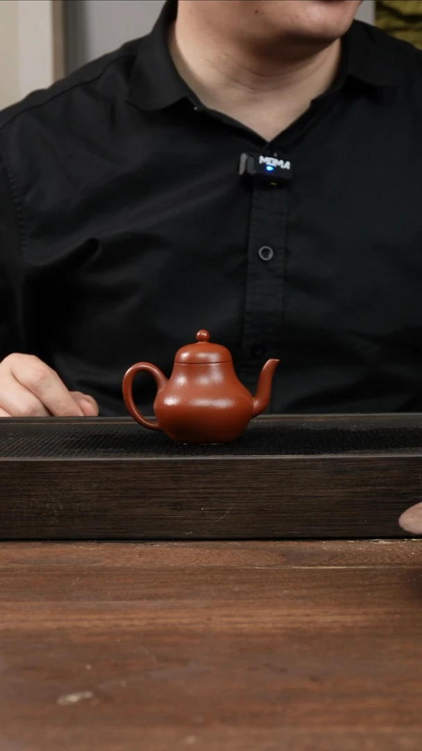 茶杯紫砂卡**诺全手朱泥小思婷      85CC