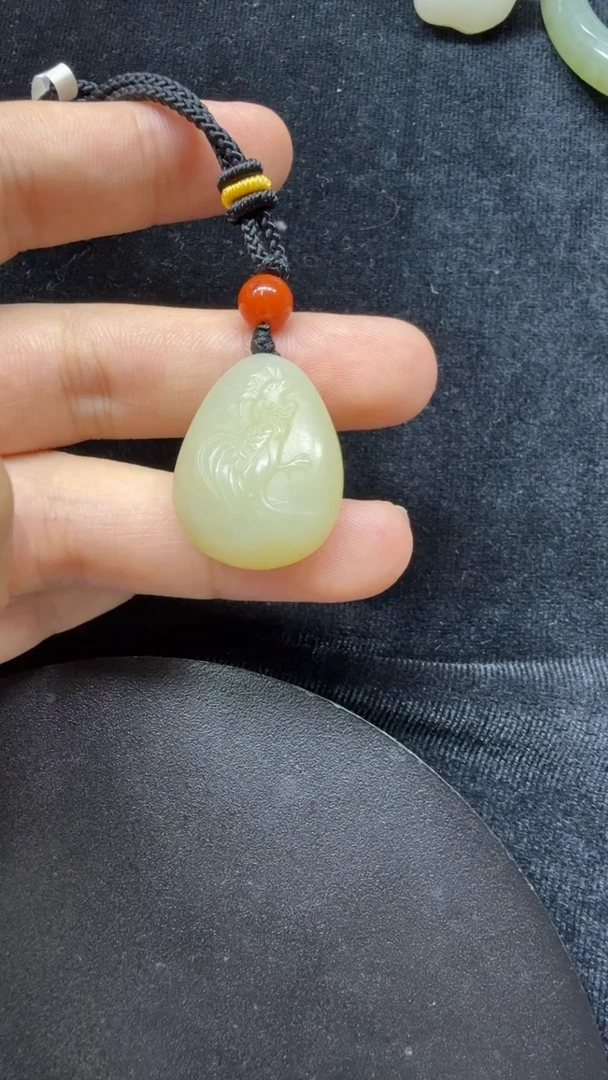 吊坠(不含链)未镶嵌和田玉247鸡