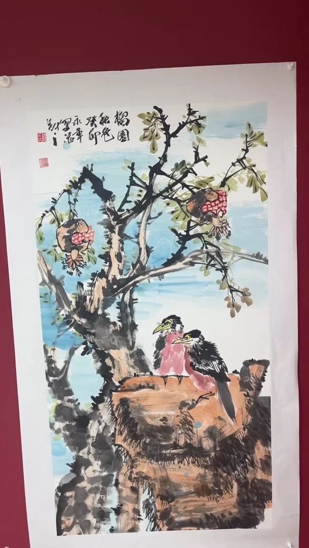 国画杨永军老师四尺整张