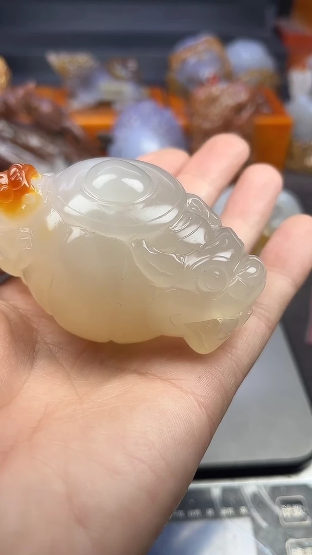 【闪购商品】玛瑙/玉髓手把未镶嵌1