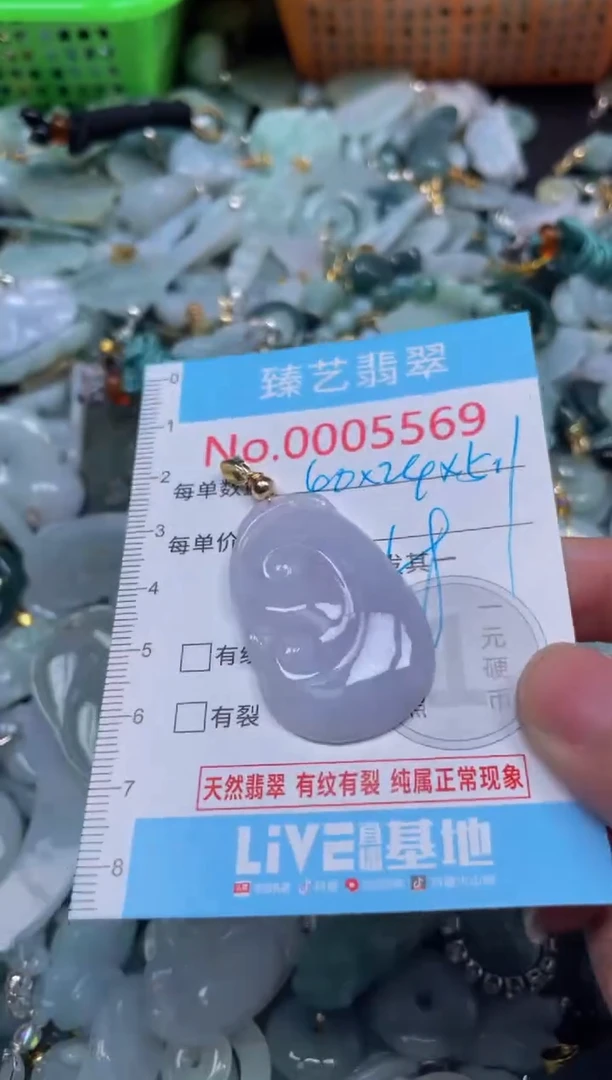 颈饰未镶嵌翡翠5569