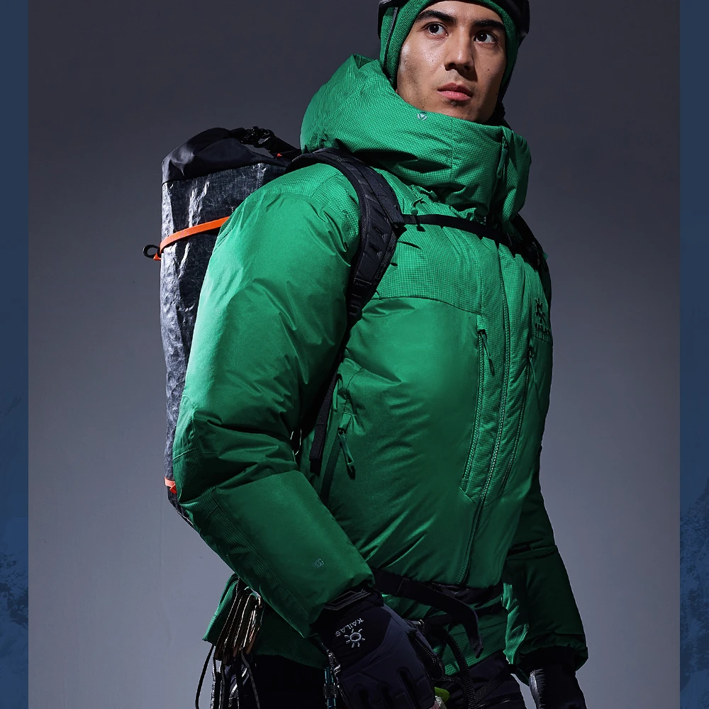 KAILAS凯乐石 6000GT连帽羽绒服800蓬鹅绒防风高海拔保暖外套男