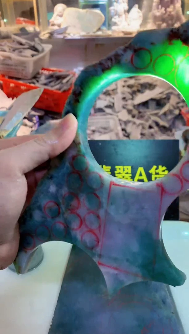 裸石翡翠0朗0翡翠珠宝18