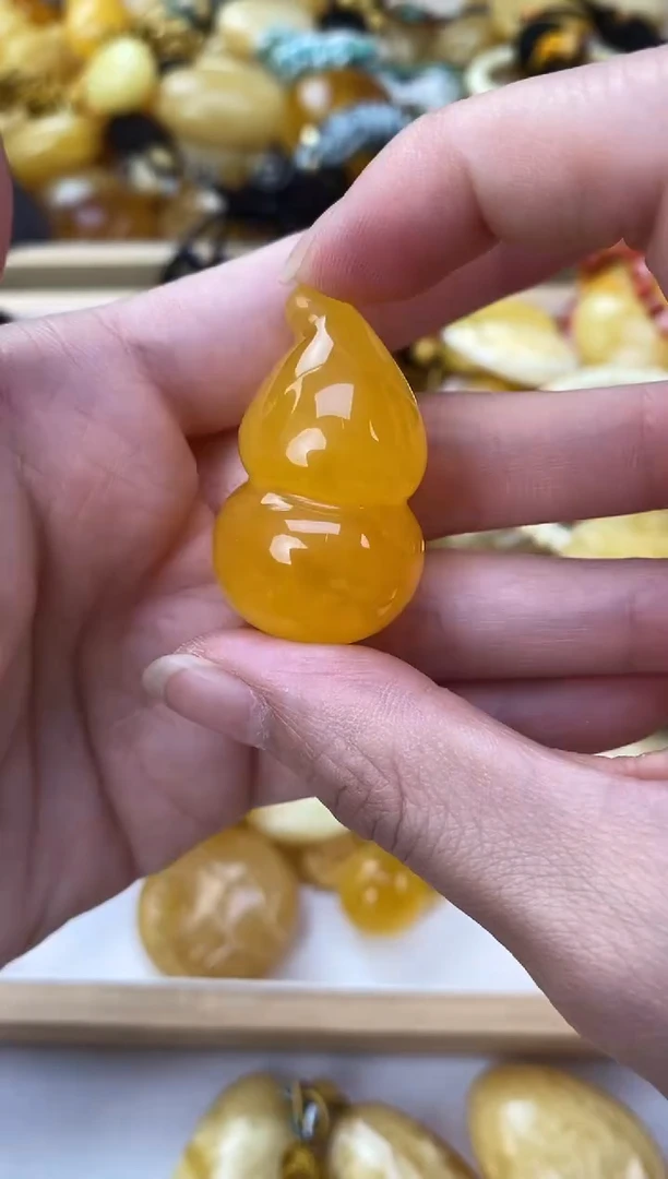 裸石琥珀未镶嵌天然琥珀蜜蜡