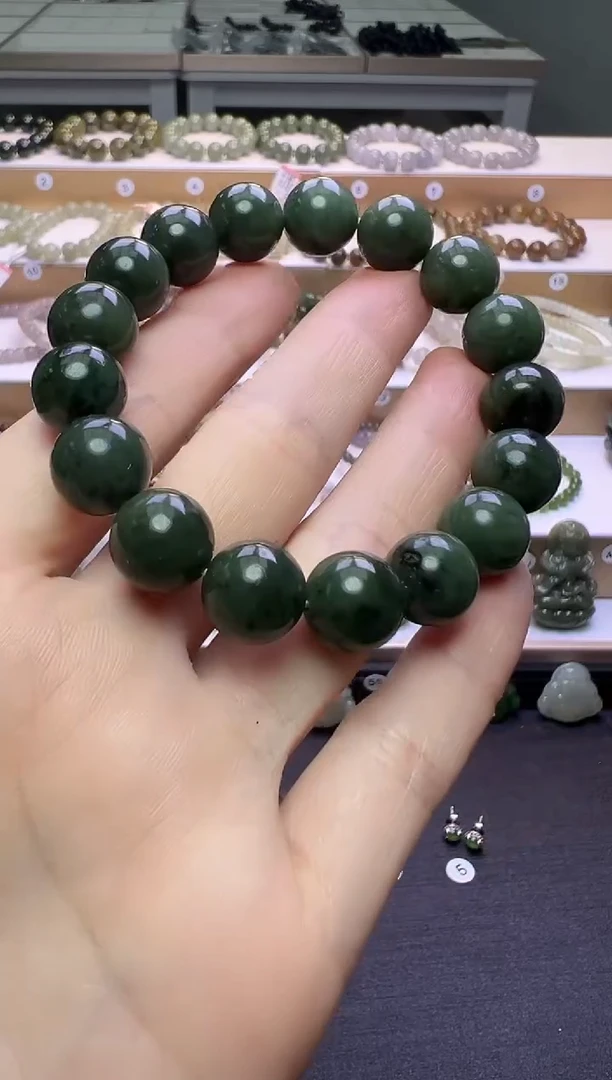 颈饰未镶嵌和田玉128号链接卡12mm